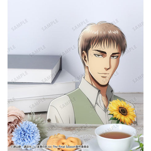 『進撃の巨人』描き下ろし ジャン Flower Shop ver. 特大ダイカットアクリルパネル【202504再販】